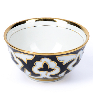 Пиала 100мл Пахта ASIA PORCELAIN малая с титановым напылением фарфор 000000000001204879