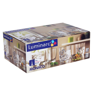Набор стаканов FB Монако Luminarc, 250мл, 6 шт. 000000000001077323