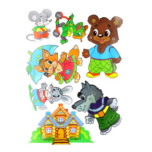 Стикеры Теремок Room Decoration 000000000001127336