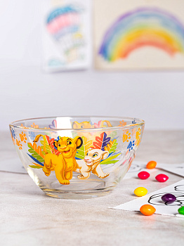 КОРОЛЬ ЛЕВ Салатник 13см ОСЗ Гладкий стекло 000000000001205451