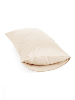 Наволочки 2шт 50x70см DE'NASTIA NEW сатин молочный хлопок 000000000001215752