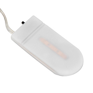 Гирлянда Нить 2м 20 ламп Роса на батарейках белый 000000000001219706