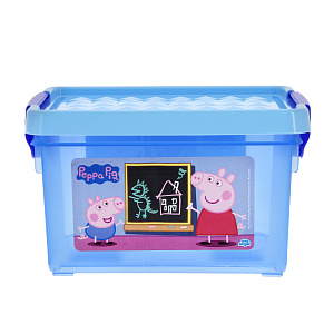 Ящик для игрушек Свинка Пеппа Little Angel, 5.1л 000000000001153984