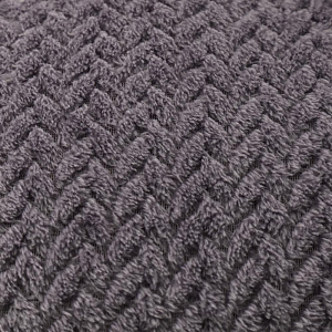 Плед DE'NASTIA Елочка 150х200 100%полиэстер фиолетовый T040155 000000000001200624