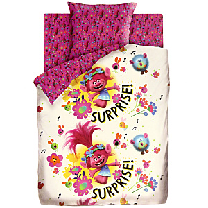 Комплект постельного белья Тролли, 1.5 спальный 000000000001160811