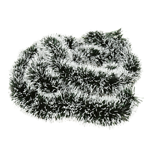 Мишура 2,7х0,07м БИФОРЕС зелено-белая 000000000001209084