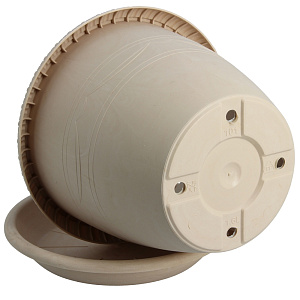 ГОРШОК Д/ЦВЕТОВ С ПОДДОНОМ LE JARDIN D=15  1.6 Л. 101-3 МР ЗОЛОТОЙ 000000000001016643