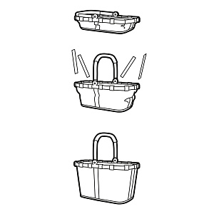 Корзина Carrybag flower Reisenthel 000000000001123223