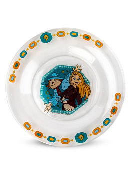 Набор детской посуды 3предмета ND PLAY Волшебник изумрудного города Дизайн2 подарочная упаковка стекло 000000000001227484