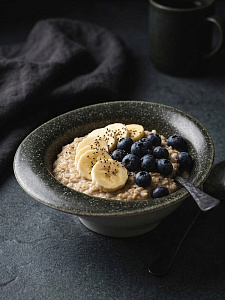 Салатник 13,8см 200мл DE'NASTIA Wabi графит керамика 000000000001231338