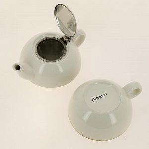 Набор чайный эгоист керамика 2шт чашка+чайник 380мл подарочная упаковка СОК Elrington HJC-1203-T 000000000001194016