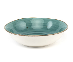 Салатник 18см TULU PORSELEN Reactive Turquoise фарфор 000000000001216244