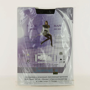 Колготки Жаннетт Мари 100 ден кофе 3 000000000001165294