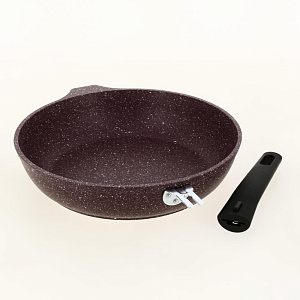 Сковорода 26см KUKMARA Trendy style mystery съемная ручка алюминий 000000000001204179