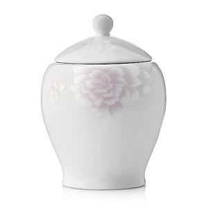 Сахарница 350мл ESPRADO Peonies костяной фарфор 000000000001157852