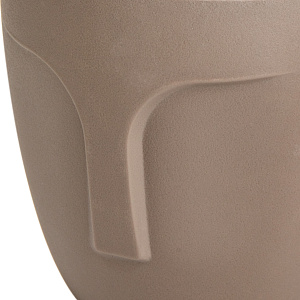 Кашпо 11,5х11см 900мл Абстракция серый пластик 000000000001219532