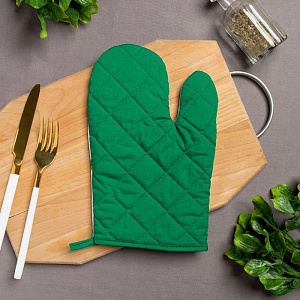 Варежка-прихватка "Гранат" 20х27см,35% х/л,65% п/э,ватин 250г/м2   3782847 000000000001185439