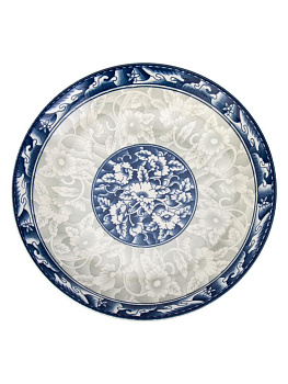 Тарелка десертная 18см 400мл Восток глубокая керамика 000000000001228656