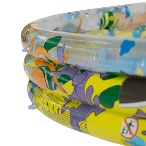 Детский круглый бассейн Океан Bestway, 122х25 см, 140л 000000000001105332