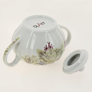 Сахарница 350мл OLAFF Флора подарочная упаковка фарфор 000000000001200552