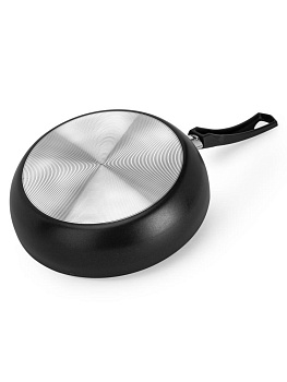 Сотейник 24х6,3см КАЛИТВА FORA антипригарное покрытие бакелитовая ручка черный алюминий 000000000001229246