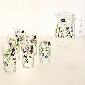 EUFLORIA Набор для питья 7 предметов (кувшин 1,6л/стакан-6шт) P6251 000000000001187510