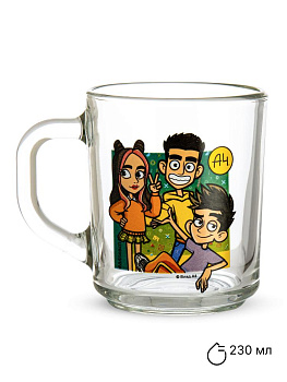 Набор детской посуды 3 предмета ND PLAY Влад А4 и компания стекло 000000000001221868