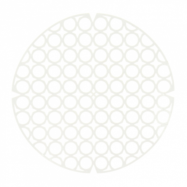 Эластичная круглая решётка для раковины York 000000000001141361