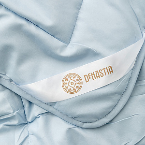 Одеяло-покрывало Евро 200x220см DE'NASTIA голубой полиэстер 000000000001219115