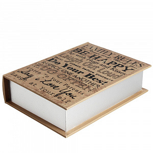 Шкатулка декоративная ZW613710-2 "Книга пожеланий", 25*6.5*19 000000000001134418