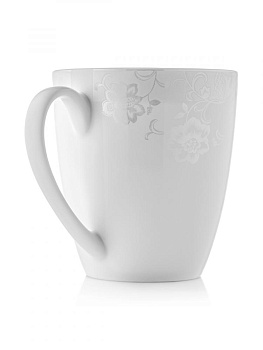 Кружка 350мл ESPRADO Premium Fine china Blanco твердый фарфор 000000000001190021