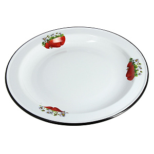 Блюдо Клубника СтальЭмаль, 3л 000000000001141881