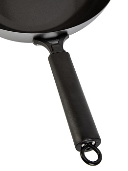 Сковорода ВОК 30см бакелитовая ручка антипригарное покрытие нержавеющая сталь 000000000001228444