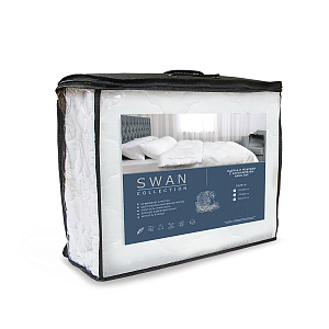 Одеяло 1,5сп 140х205см SWAN С облегченное 200г/м2 114906 000000000001202492