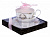 Чайная пара (чашка 230мл) BALSFORD Passion подарочная упаковка с бантом фарфор 000000000001193946