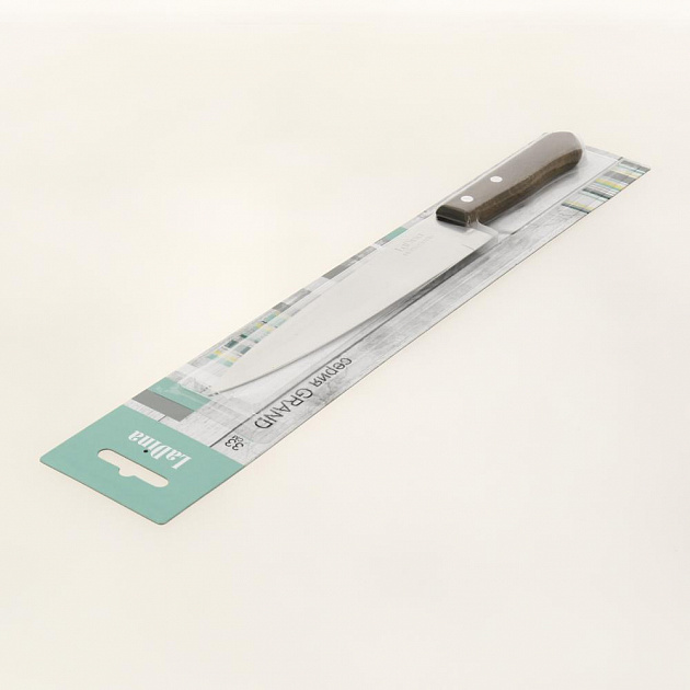 Нож кухонный 33см LADINA GRAND деревянная ручка нержавеющая сталь 20041 000000000001204501