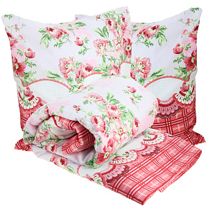 Комплект постельного белья Павлина, 1.5 спальный, бязь 000000000001089207