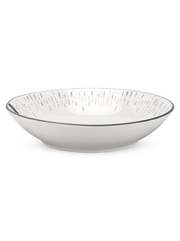 Тарелка суповая 20см ELRINGTON MILA MIFI белый/серый керамика 000000000001228514