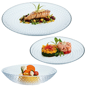 PAMPILLE Набор столовой посуды 18 предметов LUMINARC стекло 000000000001212785