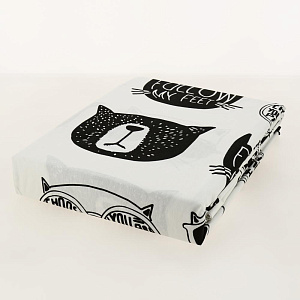 Комплект постельного белья 2 спальное ПОСУДА ЦЕНТР 80%Хлопок/20%Полиэстер Коты PC02309 000000000001200912