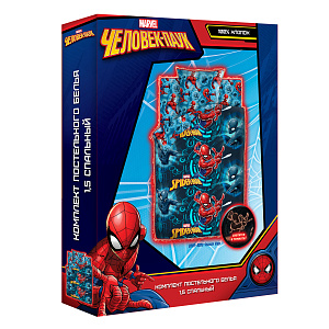 Комплект постельного белья Человек Паук NEON, 1.5 спальный 000000000001176347