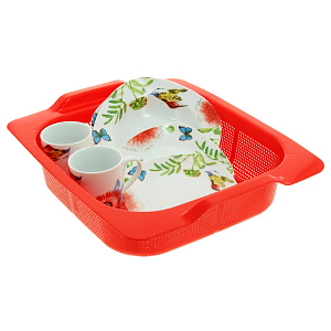 Сушилка на раковину 36,7х42х11,5см ПОЛИМЕРБЫТ 000000000001106295