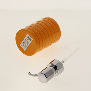 Дозатор жид.мыла Trento оранж,  пластикSWP-0680OR-A 000000000001178712