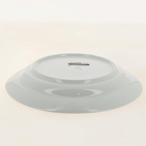 Тарелка фарфор десертная 200 мм супадкий край Белая,024702 000000000001193471