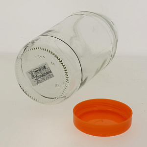 Банка для хранения 1350 мл оранжевая крышка 126-13102 000000000001182819