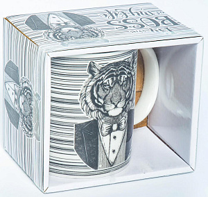 Кружка 350мл OLAFF BOSS подарочная упаковка фарфор 000000000001209259