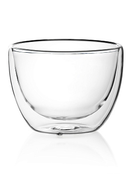 Салатник 300мл LUCKY с двойными стенками стекло 000000000001212884