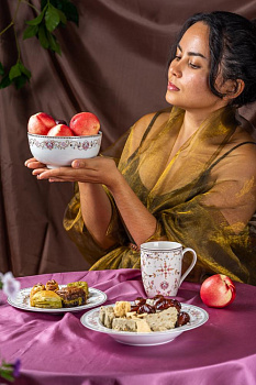 Пара чайная 220мл/15см ESPRADO Oriente фарфор 000000000001204030