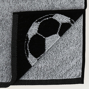 Полотенце махровое 75х150см PRIVILEA Футбол плотность 400гр/м2 хлопок 100% 000000000001206206