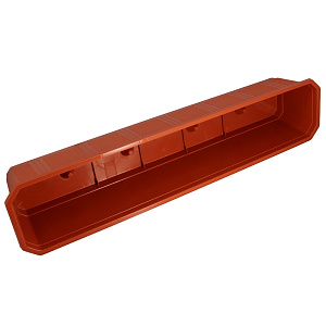 Балконный ящик для цветов Curver, 80x17x14.8 см 000000000001020922